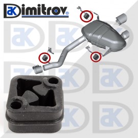 Тампон ауспух BMW E81 E87 E88 E82